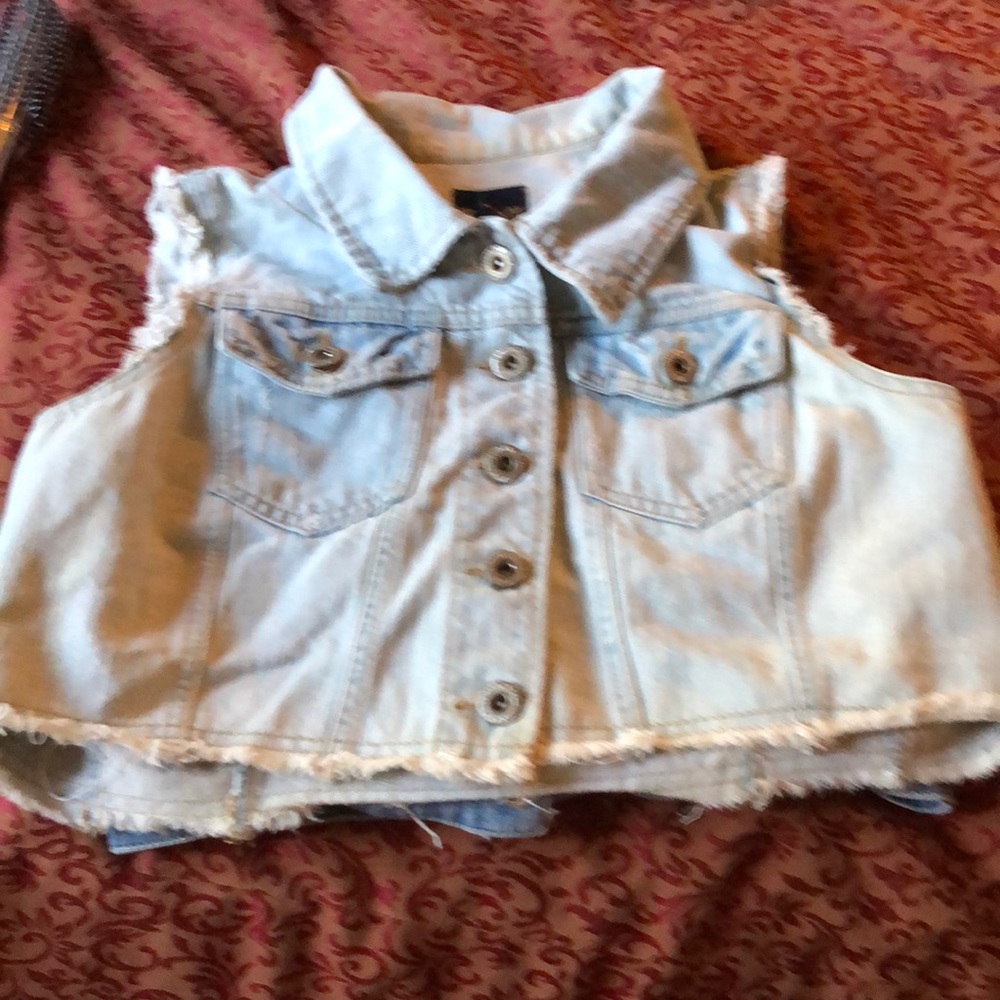 Highway Jeans (Jean vest:no sleeve) s.L 5) buttons